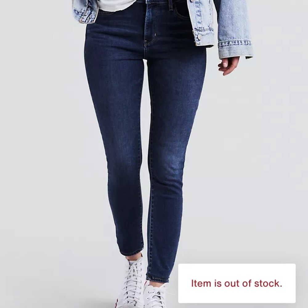 LEVI 720 HIGH RISE SUPER SKINNY WOMEN'S JEANS